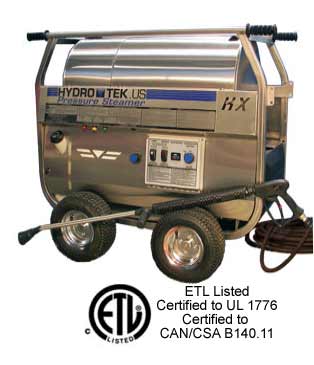 HX Series Hot Water - Electric Powered Diesel Fired